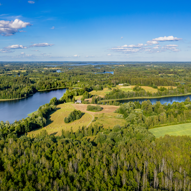 Natura i jeziora wokół inwestycji Baltic Garden w Dźwirzynie